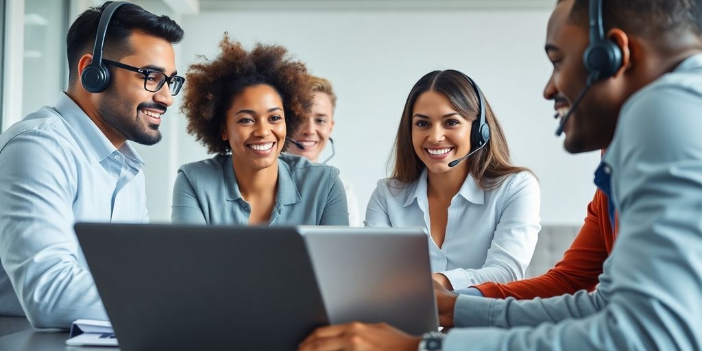 HR professionals in a virtual video conference meeting.